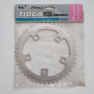 Tioga All Terrain 44t Kettenblatt 110mm Lochkreis 5 Bolzen Ring Fahrrad Bike New Old Stock - Bild 1 von 24