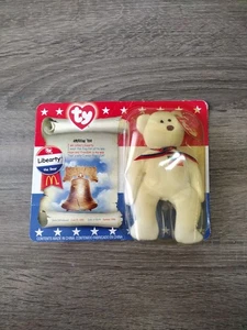 Libearty the Bear mini, TY Beanie and McDonalds - Picture 1 of 4