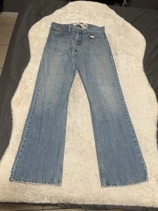 Jeans uomo blu denim taglio stivaletto basso Levis 527 taglia 32x34 pantaloni - Foto 1 di 9