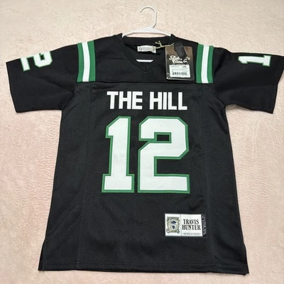 NWT Mens S Authentic Classics Travis Hunter The Hill High School Football Jersey Foto 1 de 4