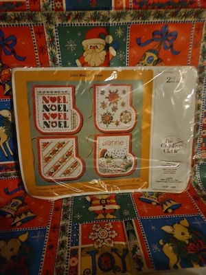 The Creative Circle Christmas Felt Mini Stockings Kit Molly Fleming Vintage 2225 - Image 1 of 4