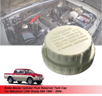 Bouchon de réservoir de liquide maître-cylindre de frein pour Mitsubishi... - Image 1 of 4