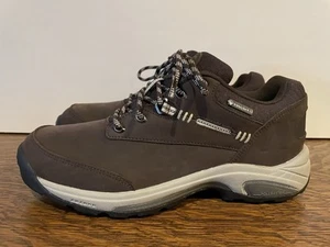 NEW BALANCE GORE-TEX ABSORB BROWN LEATHER HIKING SHOES WW1069BR WOMENS 8.5🔥 - Picture 1 of 8