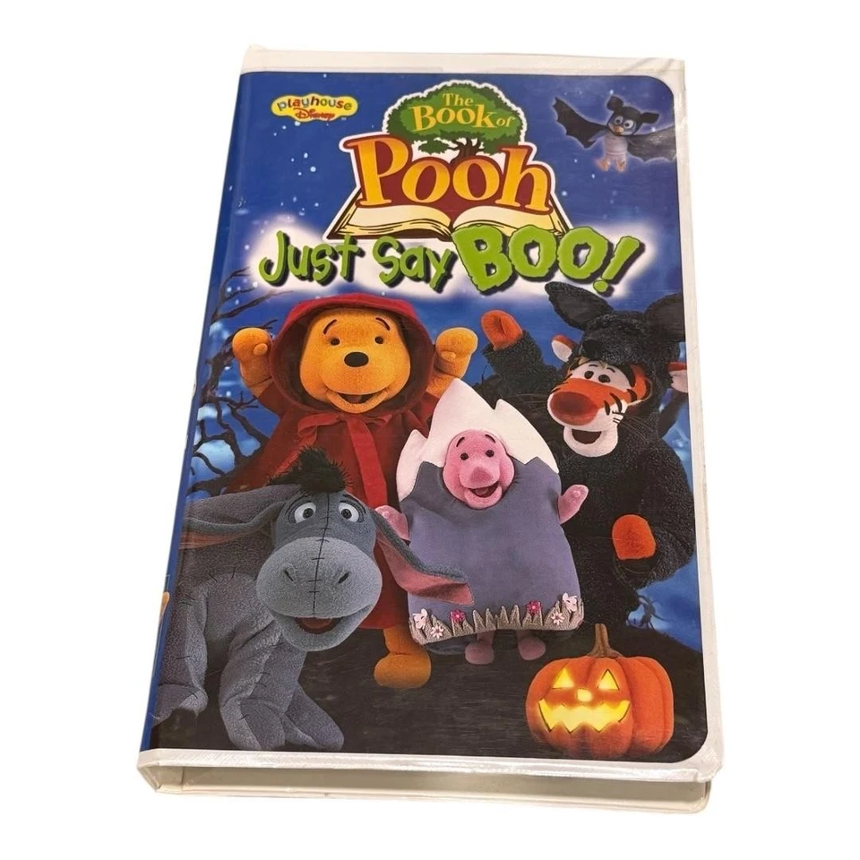 The Book Of Pooh Just Say Boo VHS Tape Disney Halloween Kids NTSC Playhouse Foto 1 de 4