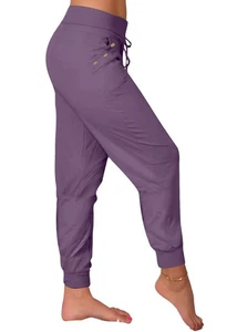 unbranded Weave Lilac Purple Lavender Sweatpants Size Medium joggers drawstring - Bild 1 von 14