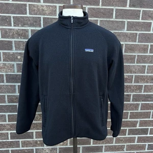 Patagonia Heather Black Better Sweater Jacket Full Zip Fleece Men’s Large 25526 - Picture 1 of 9