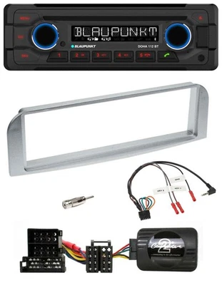 Blaupunkt Lenkrad MP3 CD Bluetooth USB Autoradio für Alfa 147 GT silbergrau - Bild 1 von 4
