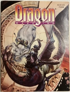 Dragon Magazine #189 January 1993 GOOD TSR Africa Oriental Adventure AD&D 2nd ED - Picture 1 of 5