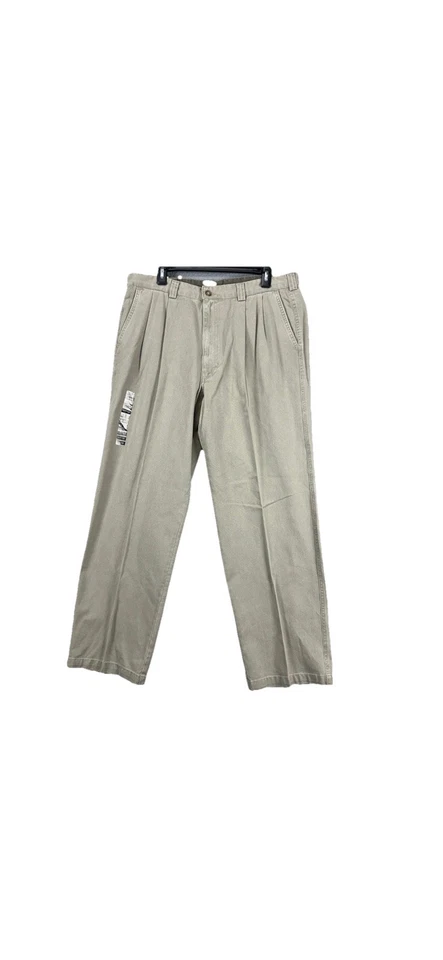 Haggar Generation Mens Khaki Pants 38 X 30   - Image 1 of 1