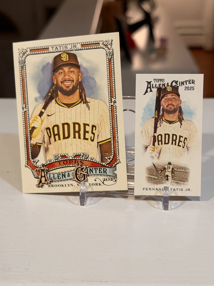 2025 Allen & Ginter #N222-16 Fernando Tatis, Jr. MINI SP VARIATION & Base Padres - Image 1 of 1