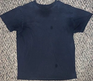Premium GALAXY BY HARVIC Crew Neck Menโs Sz Medium T-Shirt Navy SEE PICS*FLAW ๐ - Picture 1 of 11