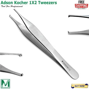Dental Adson Kocher Tissue Tweezer Toothed Forceps Surgical Instruments CE - Picture 1 of 3
