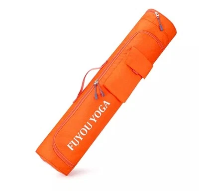 Bolsa de transporte FuYou Yoga Mat - Impermeable - Naranja Foto 1 de 2