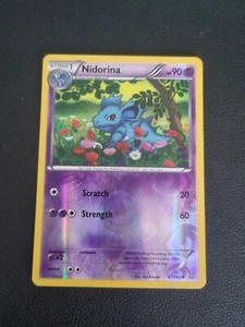 REVERSE HOLO Pokemon TCG Karte XY Primal Clash Nidorina 67/160 - Bild 1 von 1
