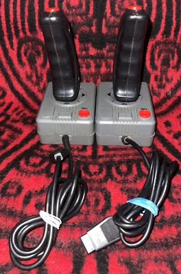 Lot of 2 Genuine Joysticks Model 1160 Atari 2600 Not Fully Functional for Repair - Image 1 of 3