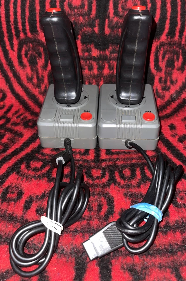 Lot of 2 Genuine Joysticks Model 1160 Atari 2600 Not Fully Functional for Repair - Image 1 of 3