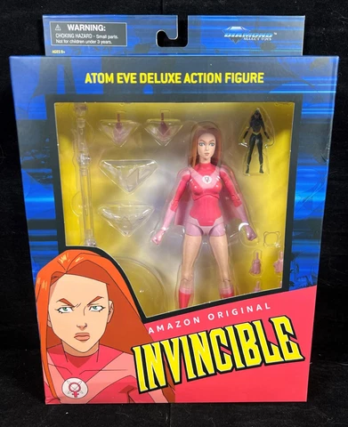 Invincible Diamond Select ATOM EVE Deluxe 6" Figure Series 2-Brand New Cover