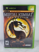 Mortal Kombat Deception (Microsoft Xbox, 2004) COMPLETE! CIB with Manual Inserts