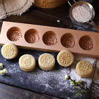  Holz Bäckerei-Snack-Mahlwerkzeuge Tortenstempel Keksform Zum Backen