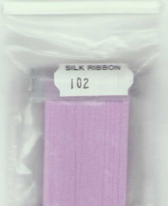 Japanese Silk  7mm YLI Ribbon #102 Purple 5 yds Cross Stitch Tapestry Embroidery