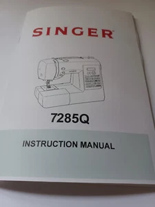 Singer 7285Q Bedienungsanleitung für Nähmaschine (Reproduktion) - Bild 1 von 14