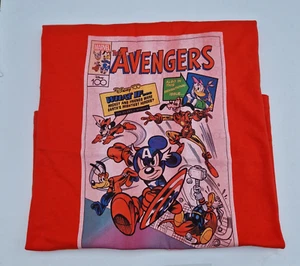 Camiseta Roja Disney 100 Mickey Mouse Friends Avengers Unisex - XL Adulto - Imagen 1 de 9