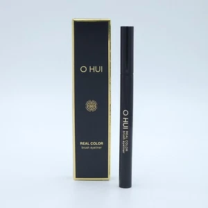 O HUI Prawdziwy kolor Pędzel Eyeliner #01 Czarny Makijaż Gładki K-Beauty - Zdjęcie 1 z 7