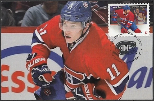 CANADÁ #2671.78- MONTREAL CANADIENSES BRENDAN GALLAGHER en TARJETA MÁXIMA Foto 1 de 1