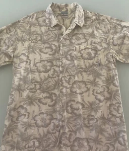 Vintage Billabong Australia Mens Casual Short Sleeve Hawaiian Button Up Shirt L - Picture 1 of 8