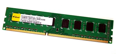 2 GB DDR3-RAM 240-pin 2Rx8 PC3-10600U non-ECC 'Elixir M2Y2GH64CB8HG6N-CG' - Image 1 of 2