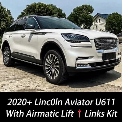 for 20+ Lincoln Aviator U611 Air Suspension Adjustable Rise Link Lift Kit levell — 第 1/4 张图片