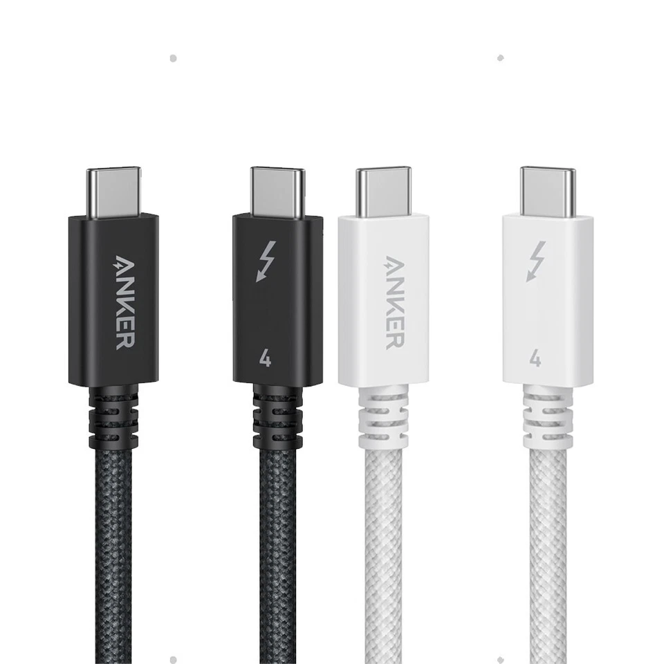Anker Prime Thunderbolt 4 Cable 3.3ft 240W USB C Charging 40Gbps 8K/4K Displays - Image 1 of 1