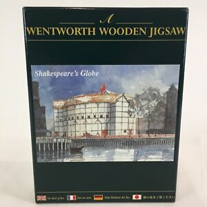 Wentworth Shakespeare's Globe Wooden Jigsaw Puzzle 75 Wood Piece Collectible