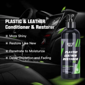 Car Interior Parts Liquid Leather Plastic Renovator Refreshing Restorer Foam Cle - Picture 1 of 8