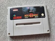 Mortal Kombat 2 Super Nintendo Original Game Perfect Condition SNES Vintage