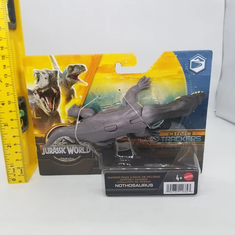 Jurassic World Nothosaurus Dino Trackers Danger Pack Figure new 2023 mattel Cover