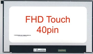 BOE NV156FHM-T0C 40pin OnCell Touch FHD 1920x1080 IPS Matte LCD Screen LED NEW - Picture 1 of 9