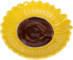 WAIT FLY Precioso Girasol Cerámica Cuchara Reposacuchara Soporte para Cocina Encimera/St - Imagen 1 de 12