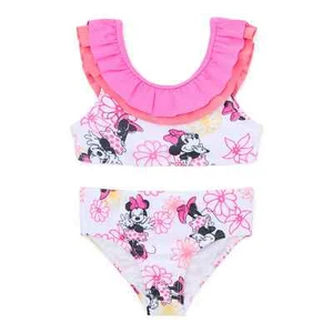 Disney Junior Toddler Girls Minnie Mouse 2 Pc Swimwear Bathing Suit Pool Sz 3T - Picture 1 of 3