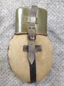 Trinkflasche und sein Viertel - Wermacht - datiert 1943 - LE HAVRE - Bild 1 von 11