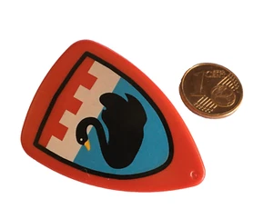 Playmobil Miniatur Ritter schwarzer Schwanenschild - C42 - Bild 1 von 3