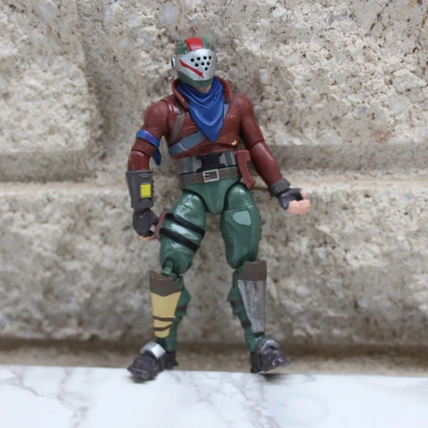 Fortnite Rust Lord Action Figure Epic Games Loose Figure 4" 2018 Cover