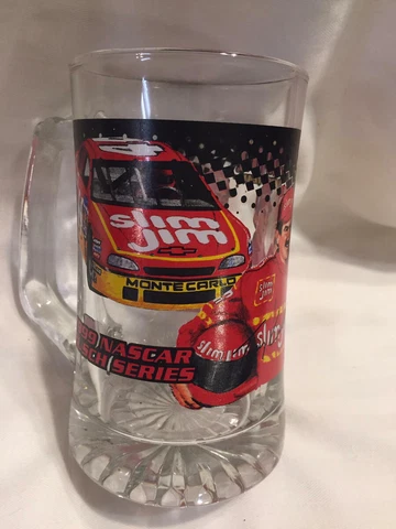 1999 Nascar Busch Series SLIM JIM Racing Team #44 Beer Glass Terry Bobby Labonte Cover