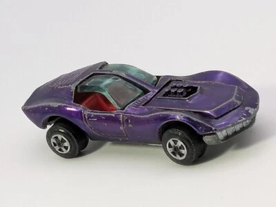复古 Johnny Lightning Topper 1969 紫色定制 Mako Shark — 第 1/4 张图片