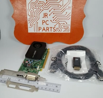HP Nvidia K420 DVI DisplayPort HDMI PCIe X16 Windows 10 Video Graphics Card - Image 1 of 4