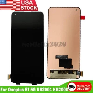 US For Oneplus 8T 5G KB2001 KB2000 KB2003 KB2005 OLED LCD Touch Screen Digitizer - Photo 1 sur 6