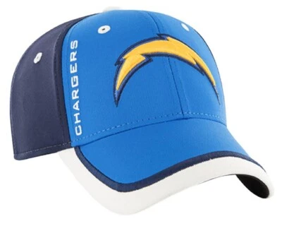 Los Angeles Chargers NFL '47 Crash Line Contender Hat Cap Flex Stretch Fit OSFA - Image 1 of 3