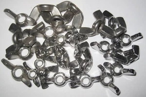 M5 M6 M8 Wing nuts - Stainless Steel - Picture 1 of 4