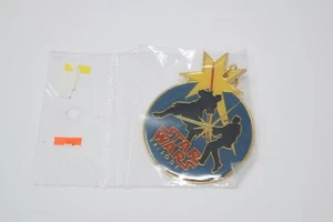 1999 Lucas Film Applause Star Wars Episode 1 Jedi Fight Keychain vintage metal - Picture 1 of 4