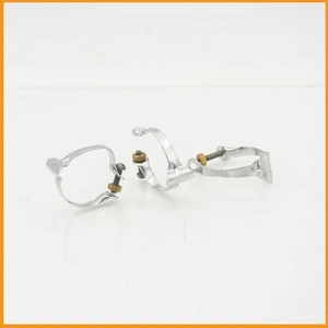 NOS REGINA BRAKE CABLE GUIDES CLAMP TOP TUBE STEEL VINTAGE ROAD BIKE FRAME OLD - Imagen 1 de 6
